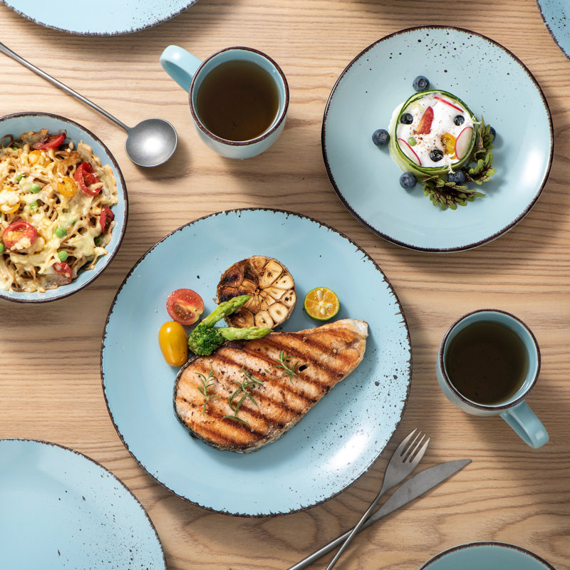 Latitude Run® Navia 32 Piece Dinnerware Set, Service for 8 & Reviews